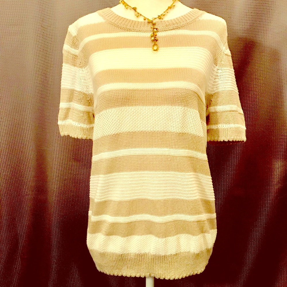 NWT- Ban Rep Linen Sweater